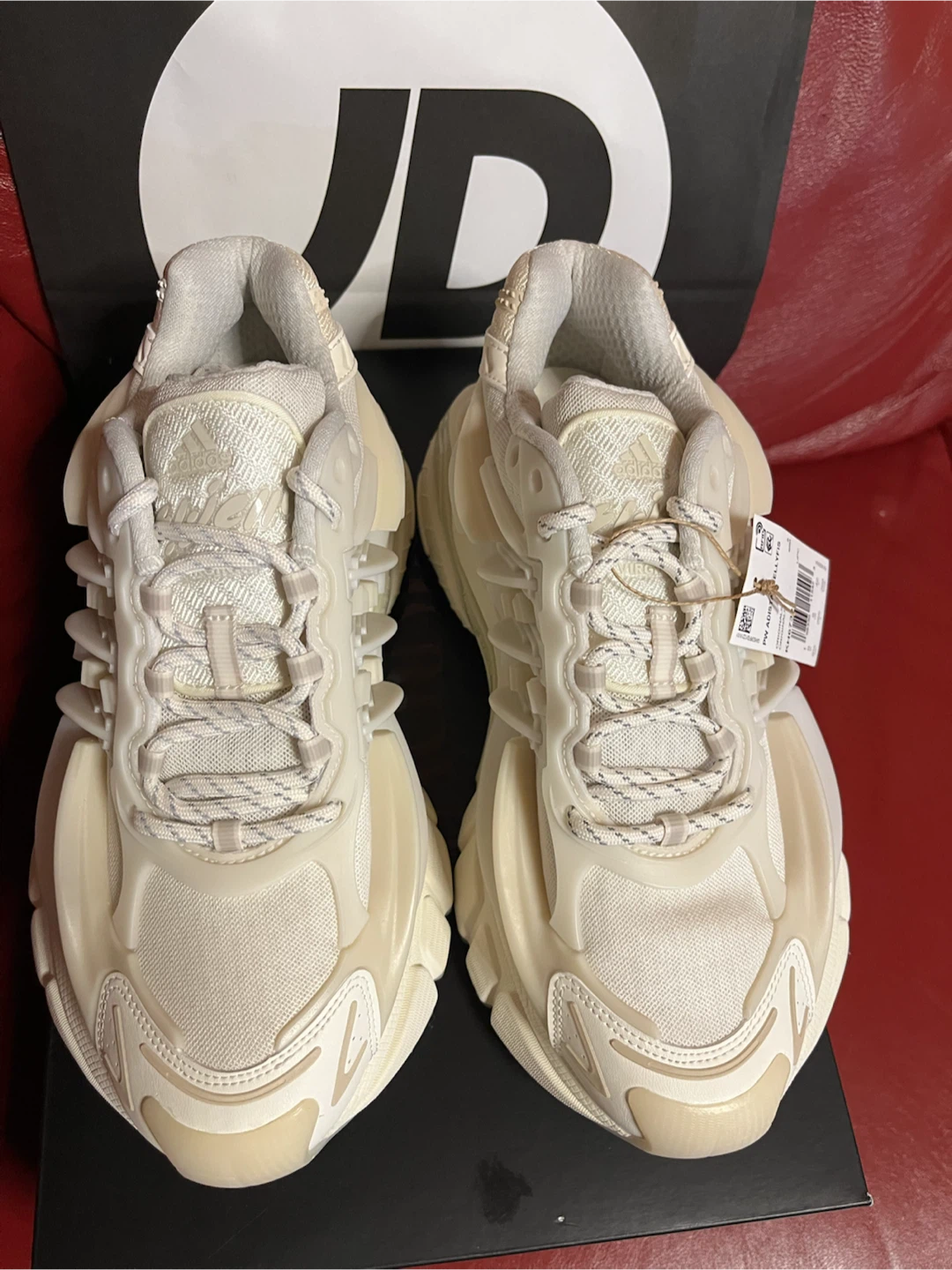 Adidas Pharell Williams Jellyfish Cream White Size 8.5 Brand New - photo 2