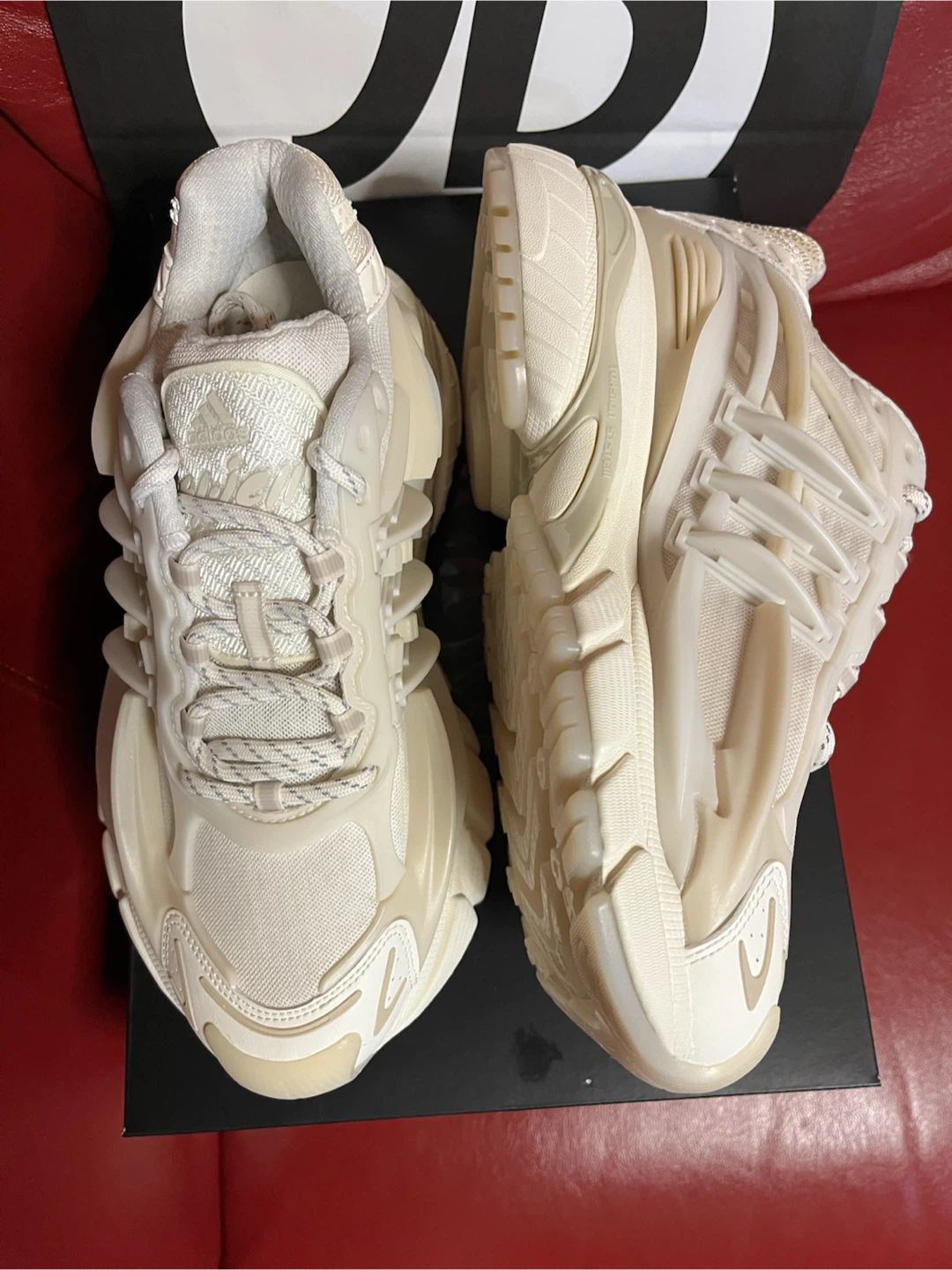 Adidas Pharell Williams Jellyfish Cream White Size 8.5 Brand New - photo 5