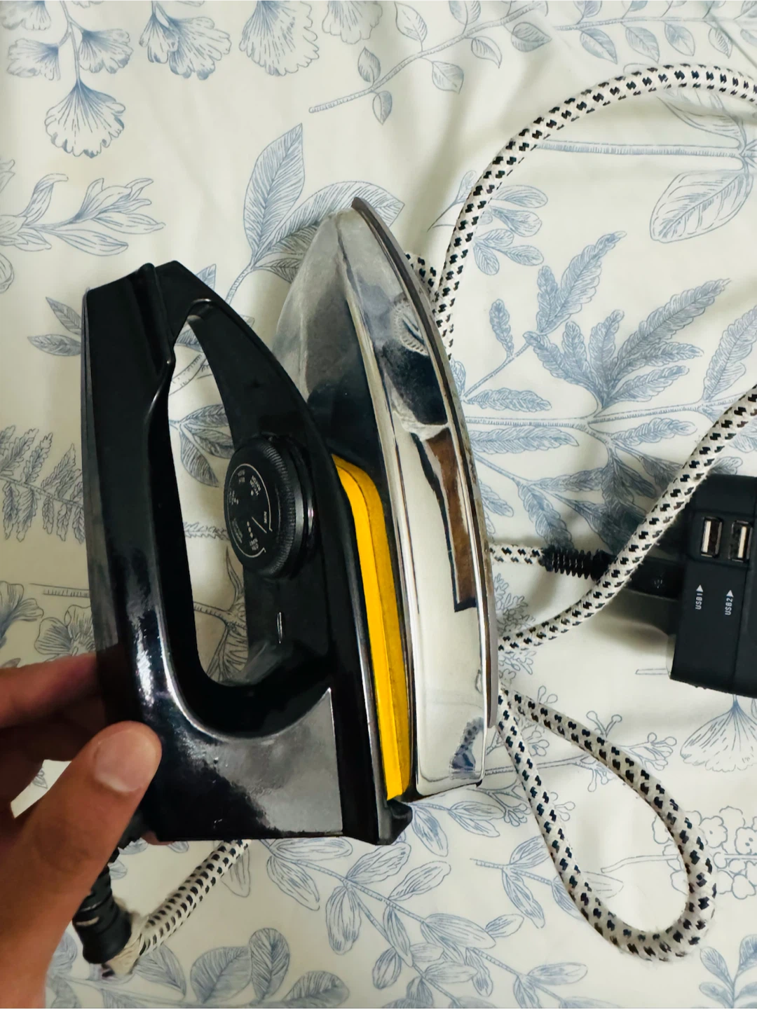 Iron with Travel Adapter