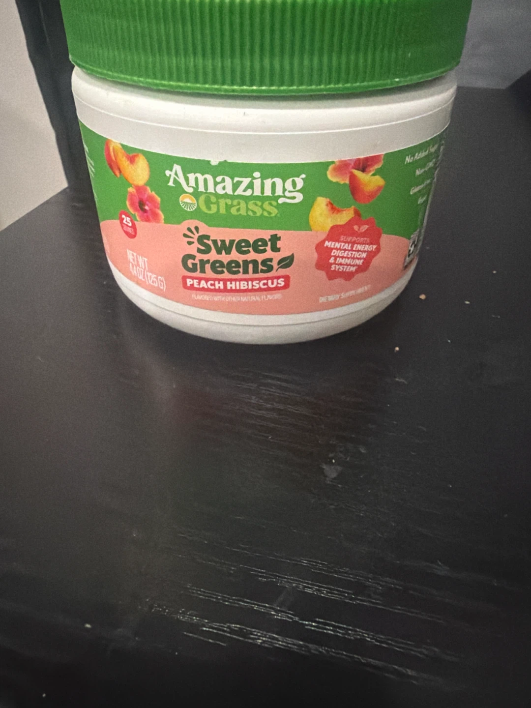 Amazing Grass Sweet Greens PeachDietary Supplement 4 oz
