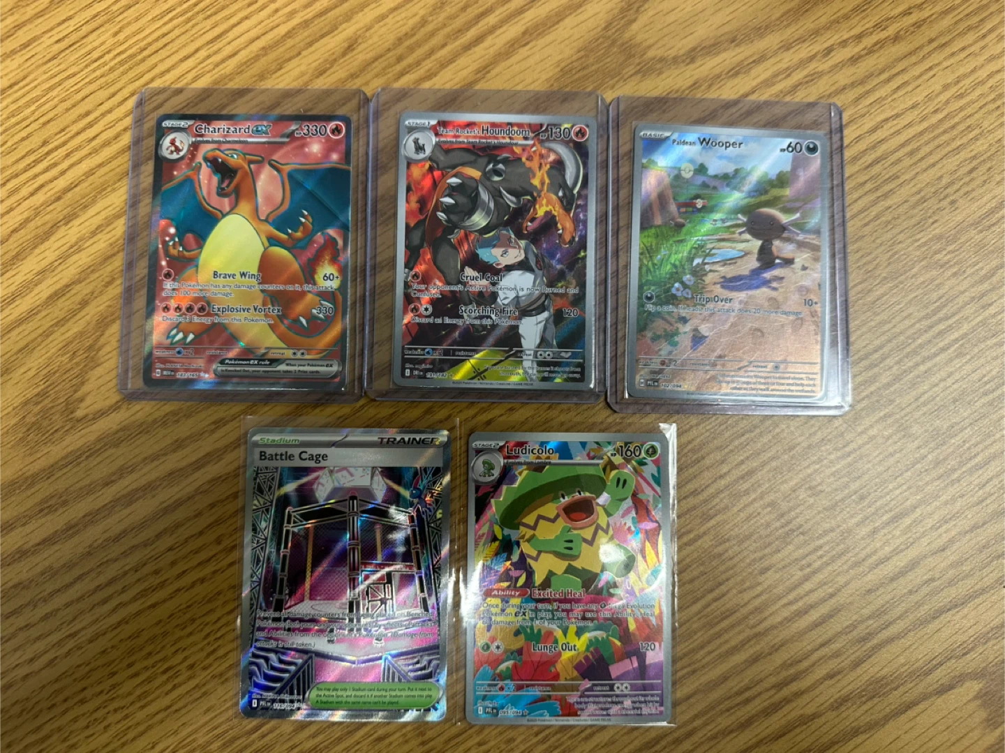 Charizard, Houndoom, All IR’s, Pokemon Cards