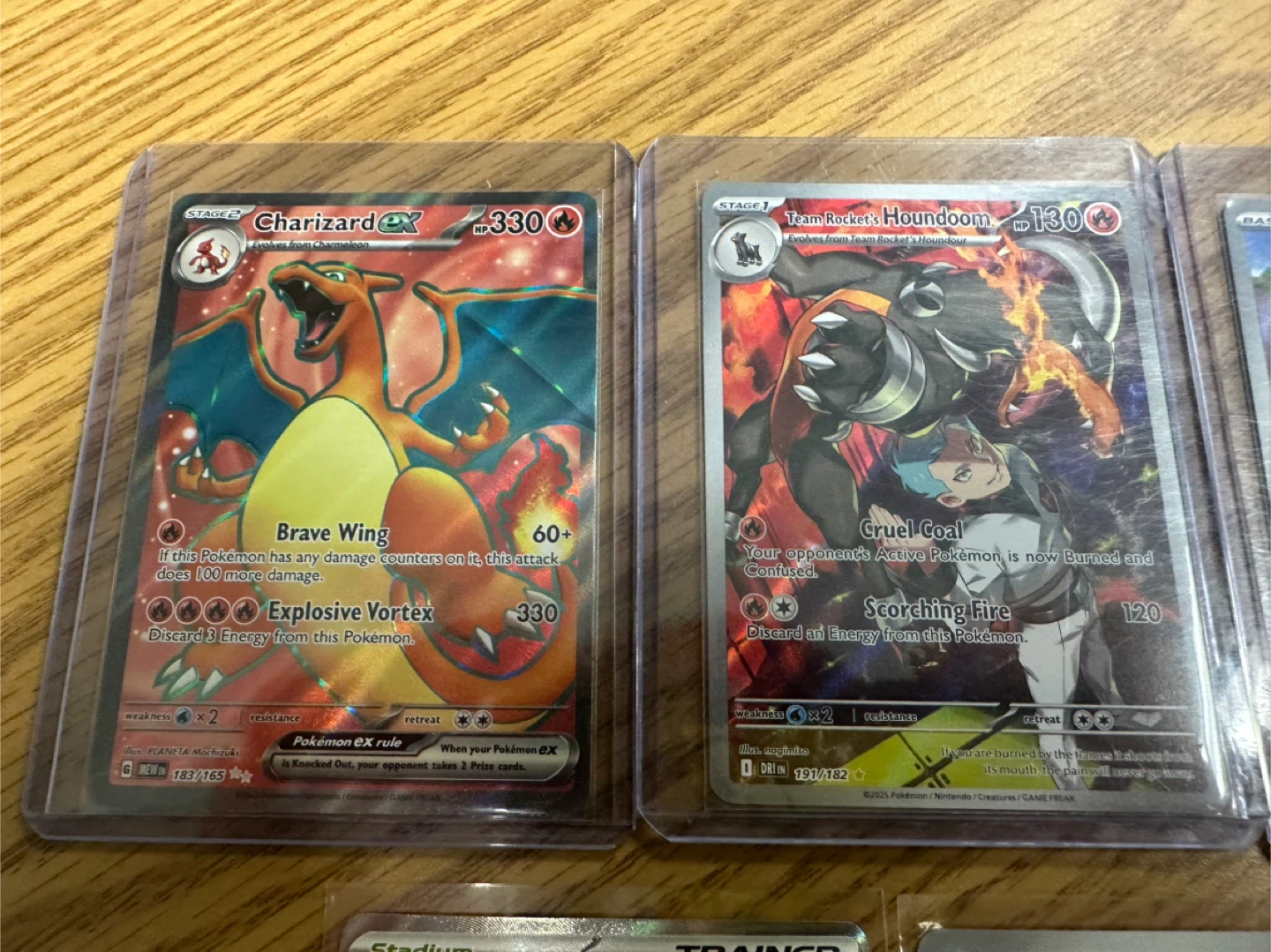 Charizard, Houndoom, All IR’s, Pokemon Cards - photo 3
