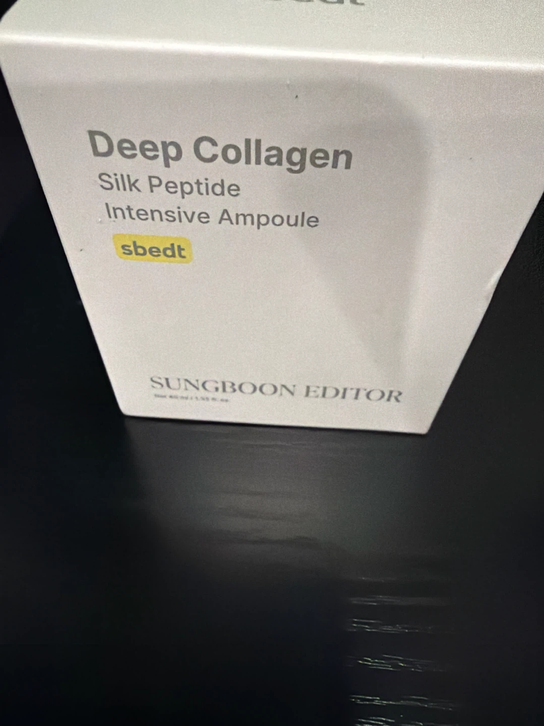 SUNG BOON EDITOR Deep Collagen Silk Peptide Intensive Ampoule