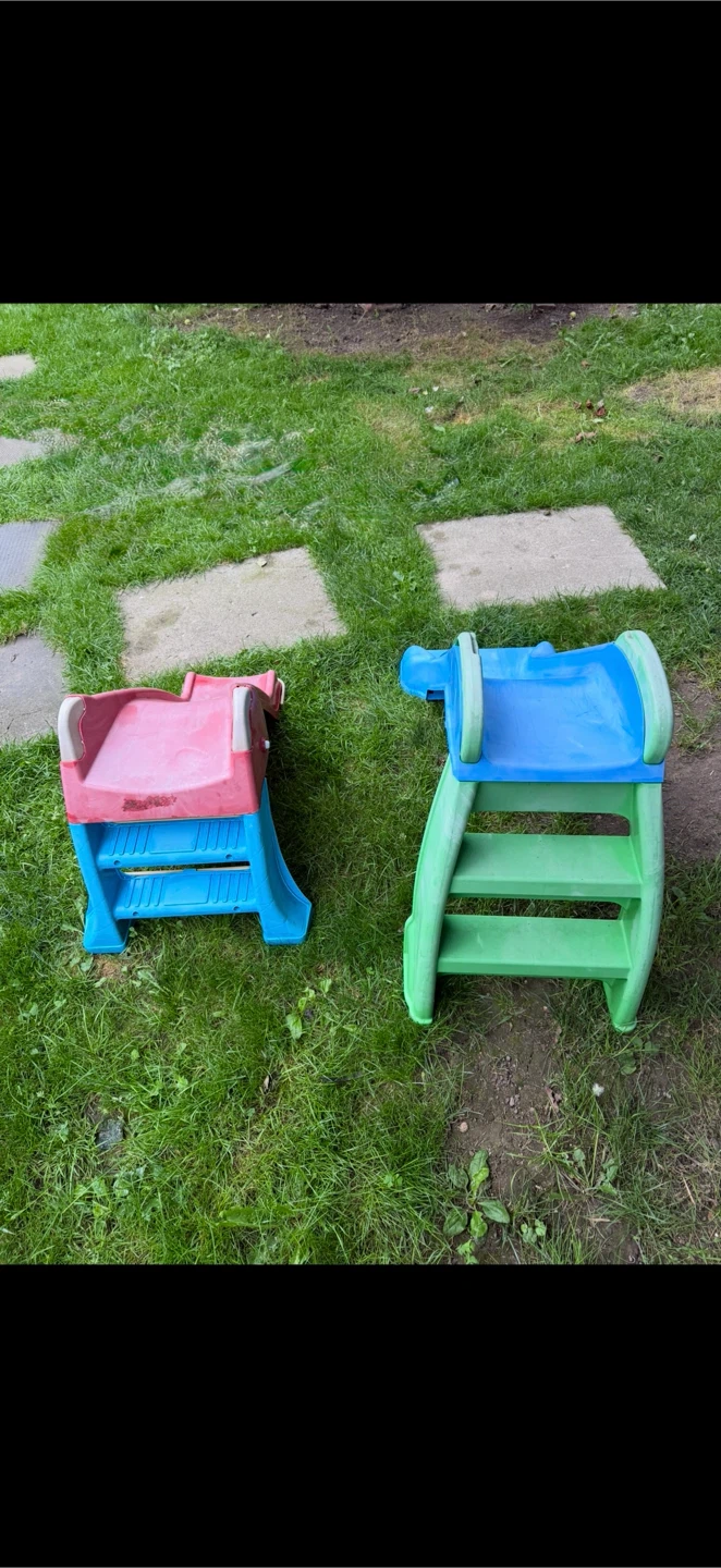 Big Slide and Small Slide Set Outdoor Indoor - photo 5