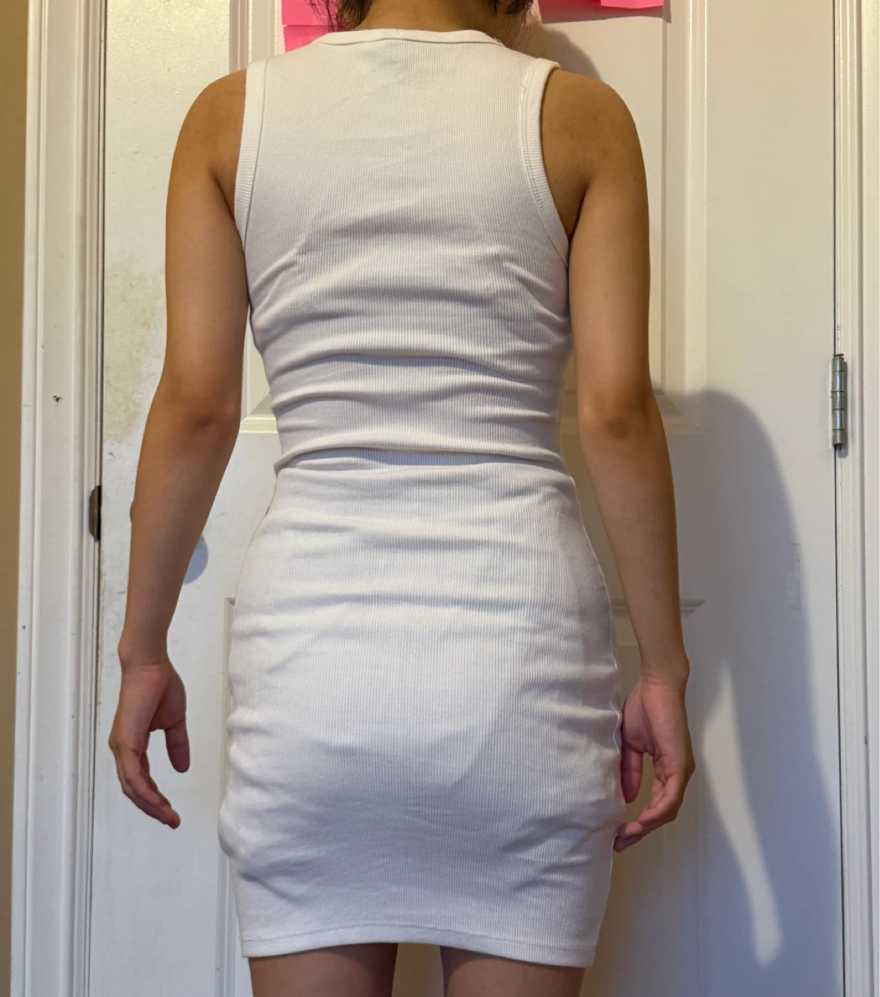 White Bodycon Dress - photo 4