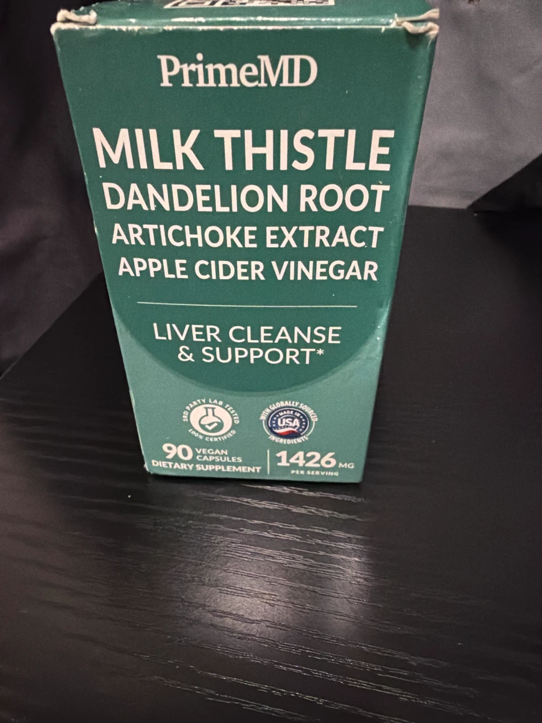 Milk thistle dandelion root artichoke  apple cider vinegar