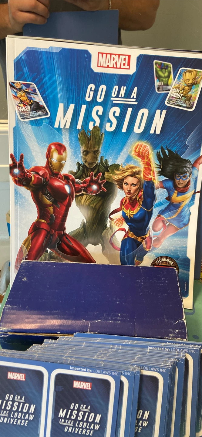 Marvel Go On A Mission Album and Card Collection - photo 2