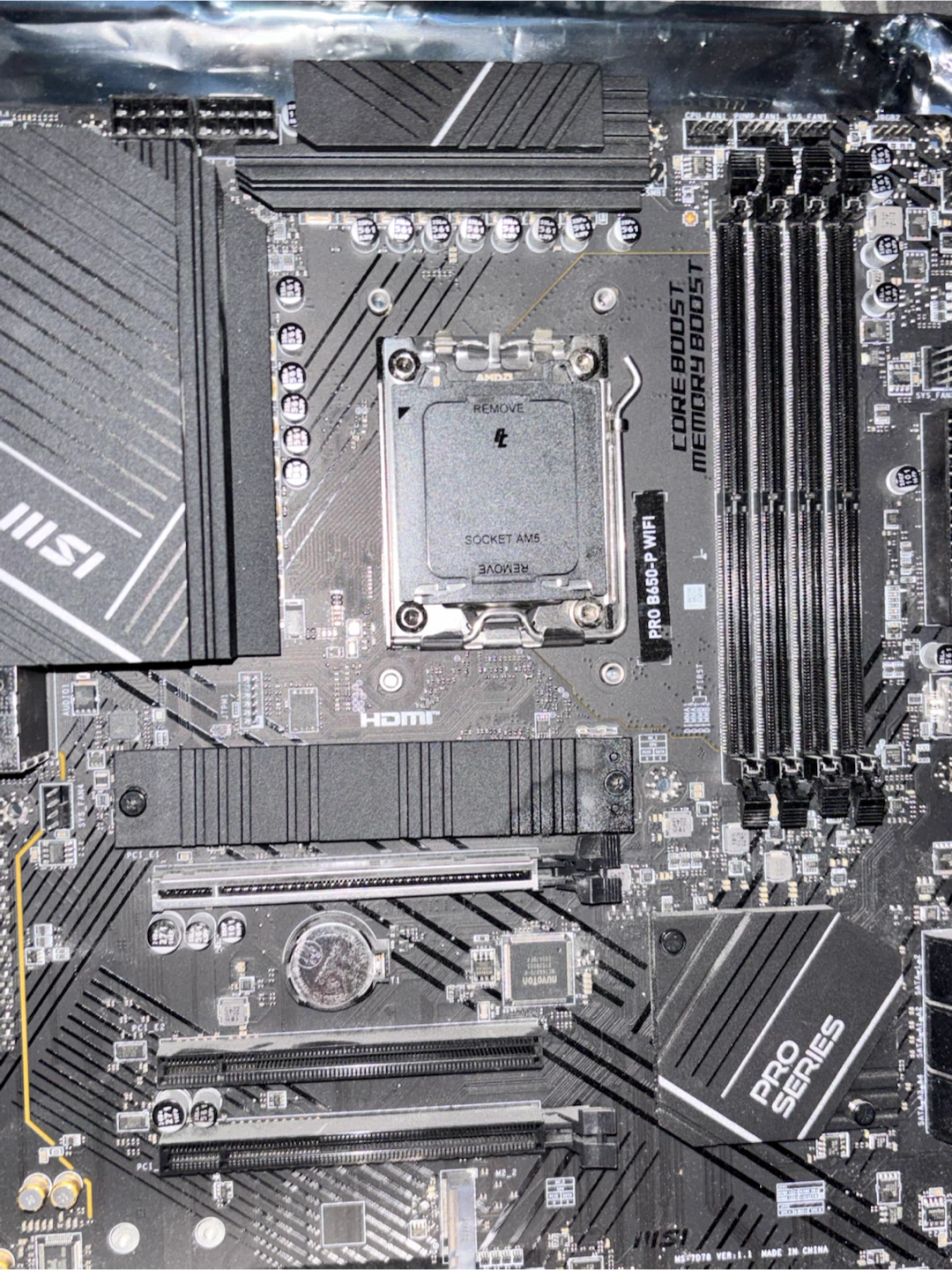 Motherboard, cpu, gpu, psu combo - photo 4