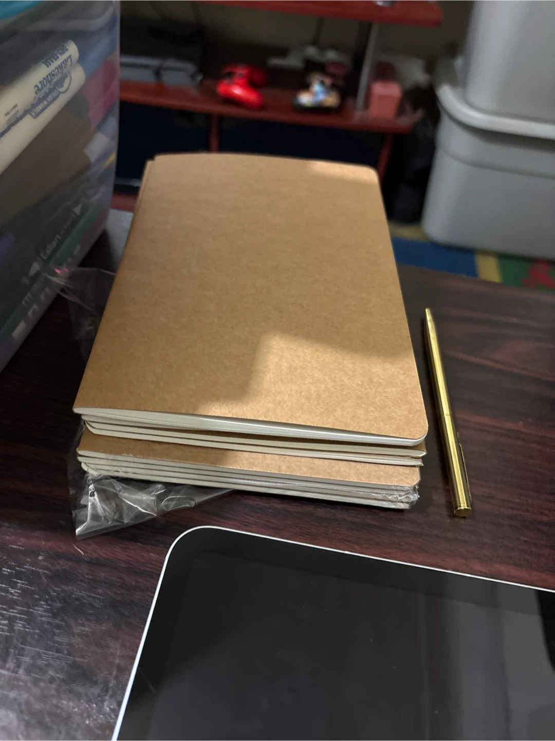 Set of 3 Kraft Notebooks