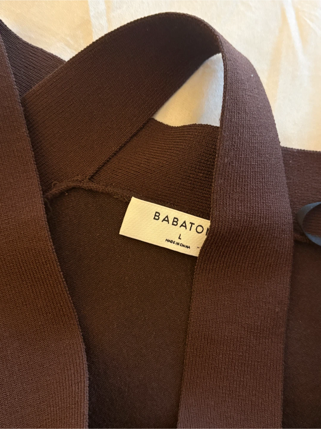 Babaton Brown Halter Neck Top Size L - photo 3