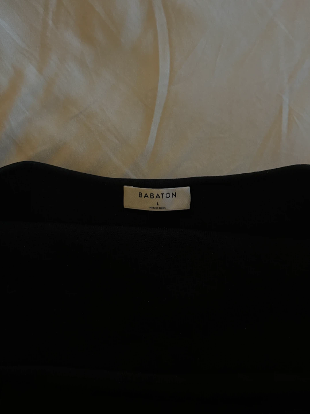 Babaton Black Tube Top Size L - photo 2