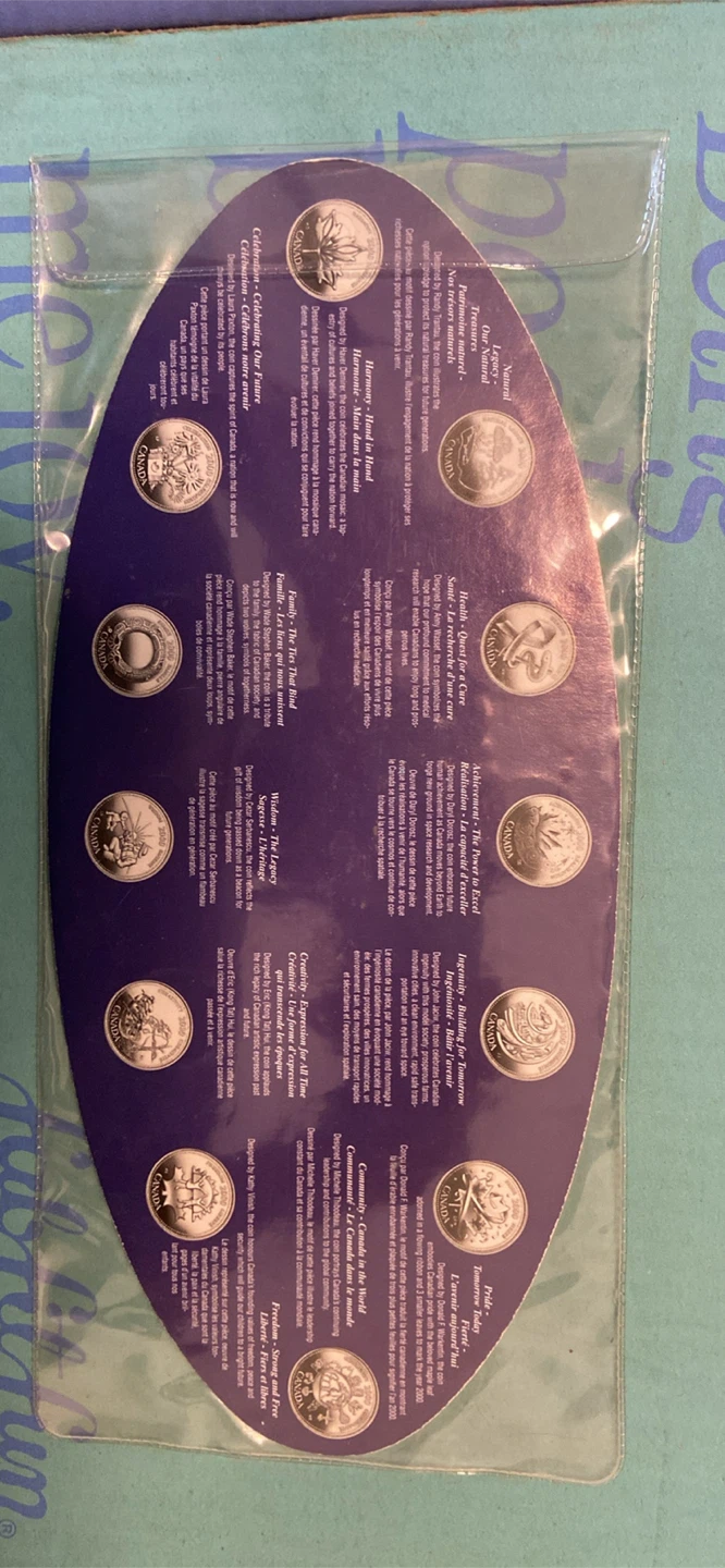 Royal Canadian Mint Millennium 2000 Coin Collection - photo 3