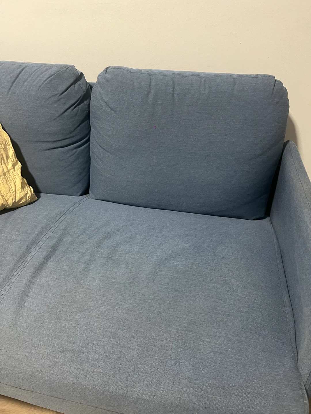 Blue Loveseat Sofa - photo 3
