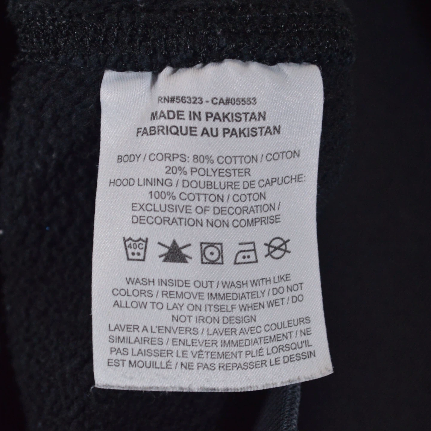 Nike Black Pullover Hoodie Men’s Medium - Good Condition - photo 5