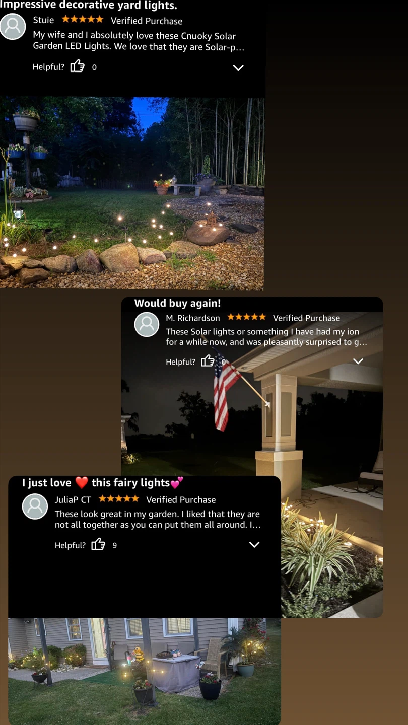 4 Pack Solar Firefly Lights - photo 2