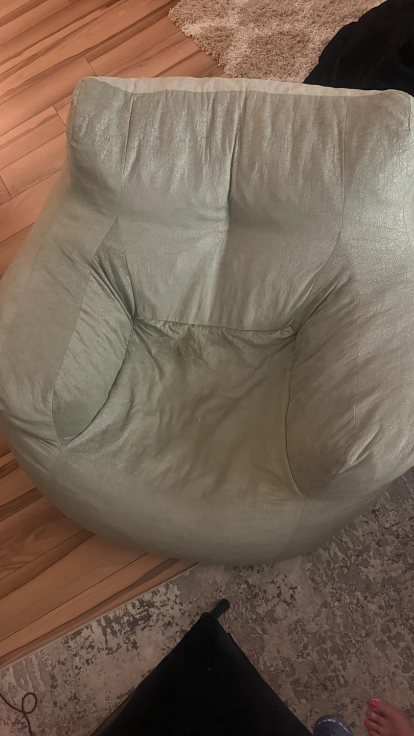 Light Grey Bean Bag Chair