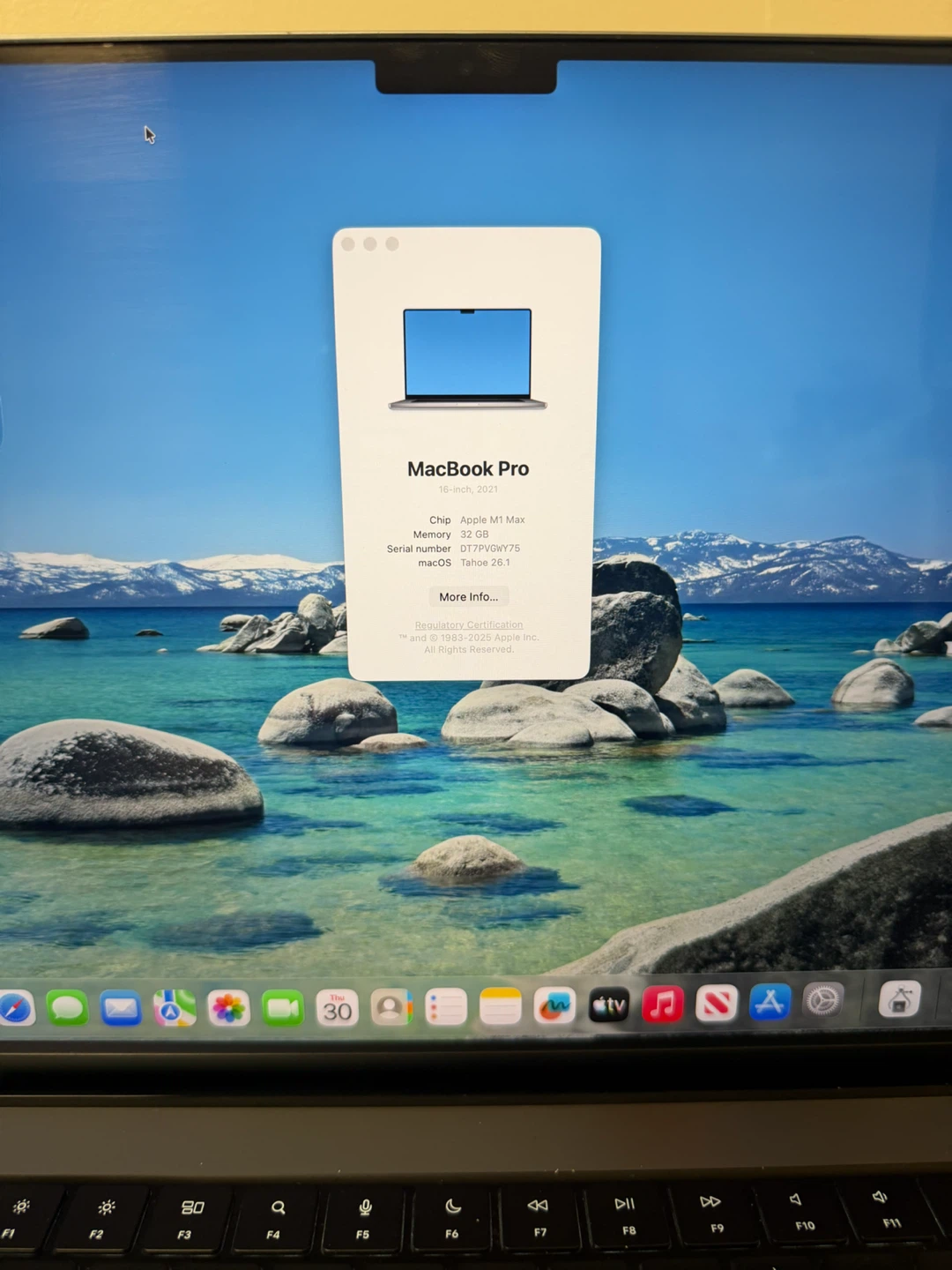 16" MacBook Pro M1 Max, 32GB of RAM, 1TB SSD - photo 4