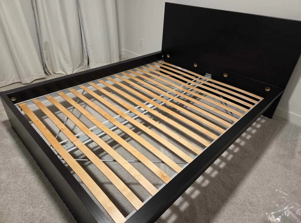 IKEA MALM Queen bed frame