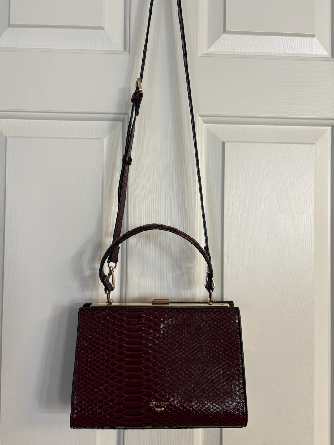Dune London Dinidlady Reptilian Pattern Sling Bag - photo 2