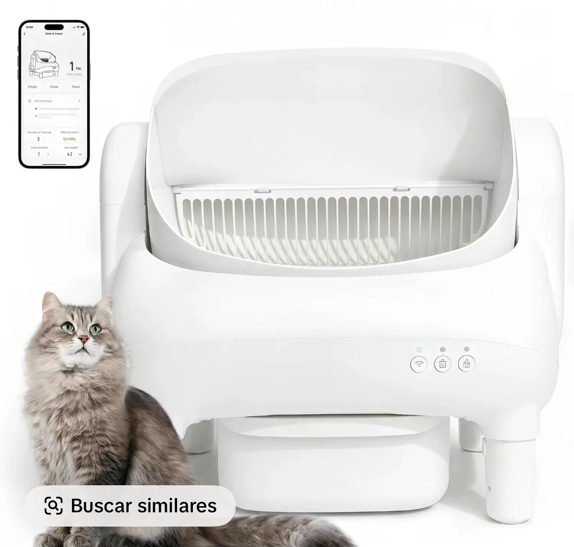 Smart Automatic Self-Cleaning Litter Box for Cats - photo 2