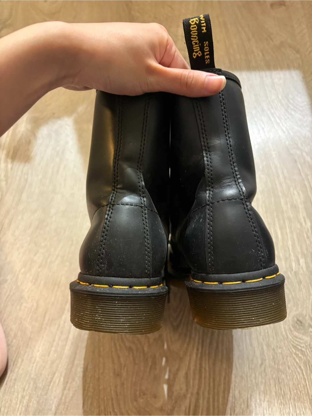Dr. Martens Black Leather Boots 11821 - photo 2