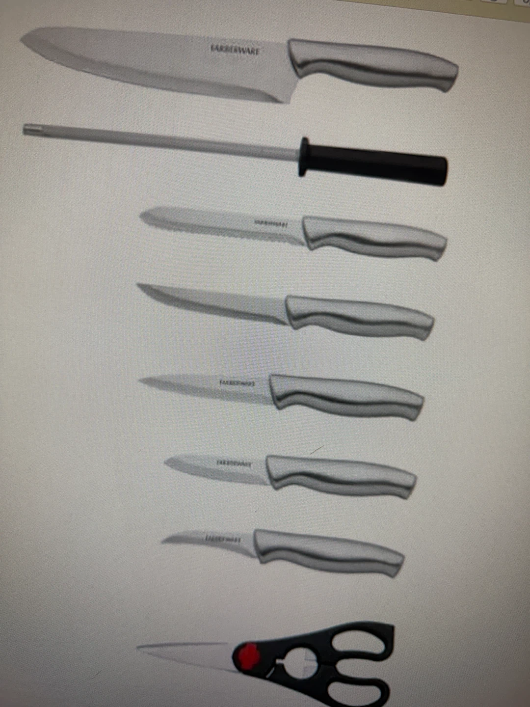 Farberware 12 Piece Stainless Steel Cutlery Set - photo 2