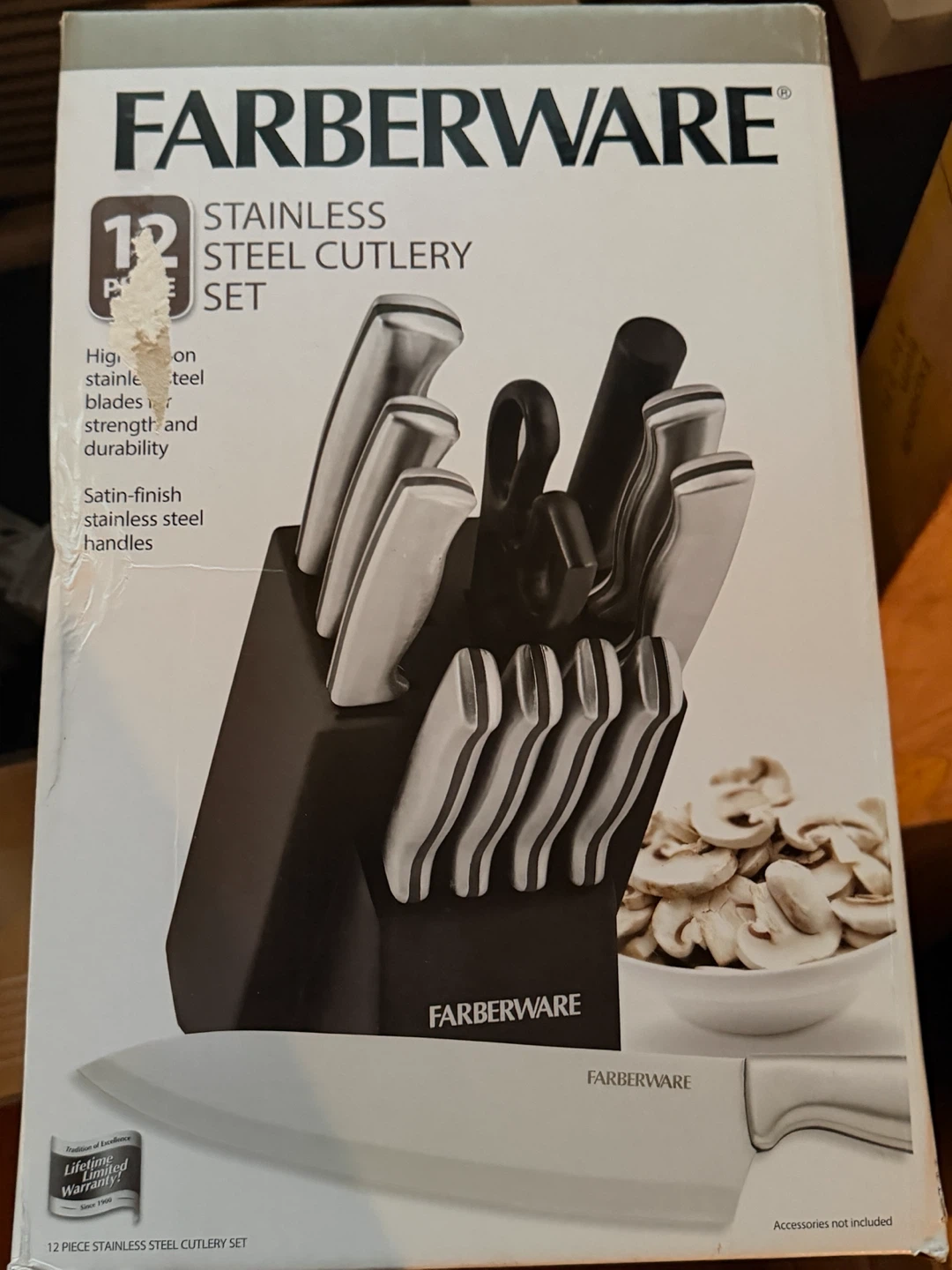 Farberware 12 Piece Stainless Steel Cutlery Set - photo 4