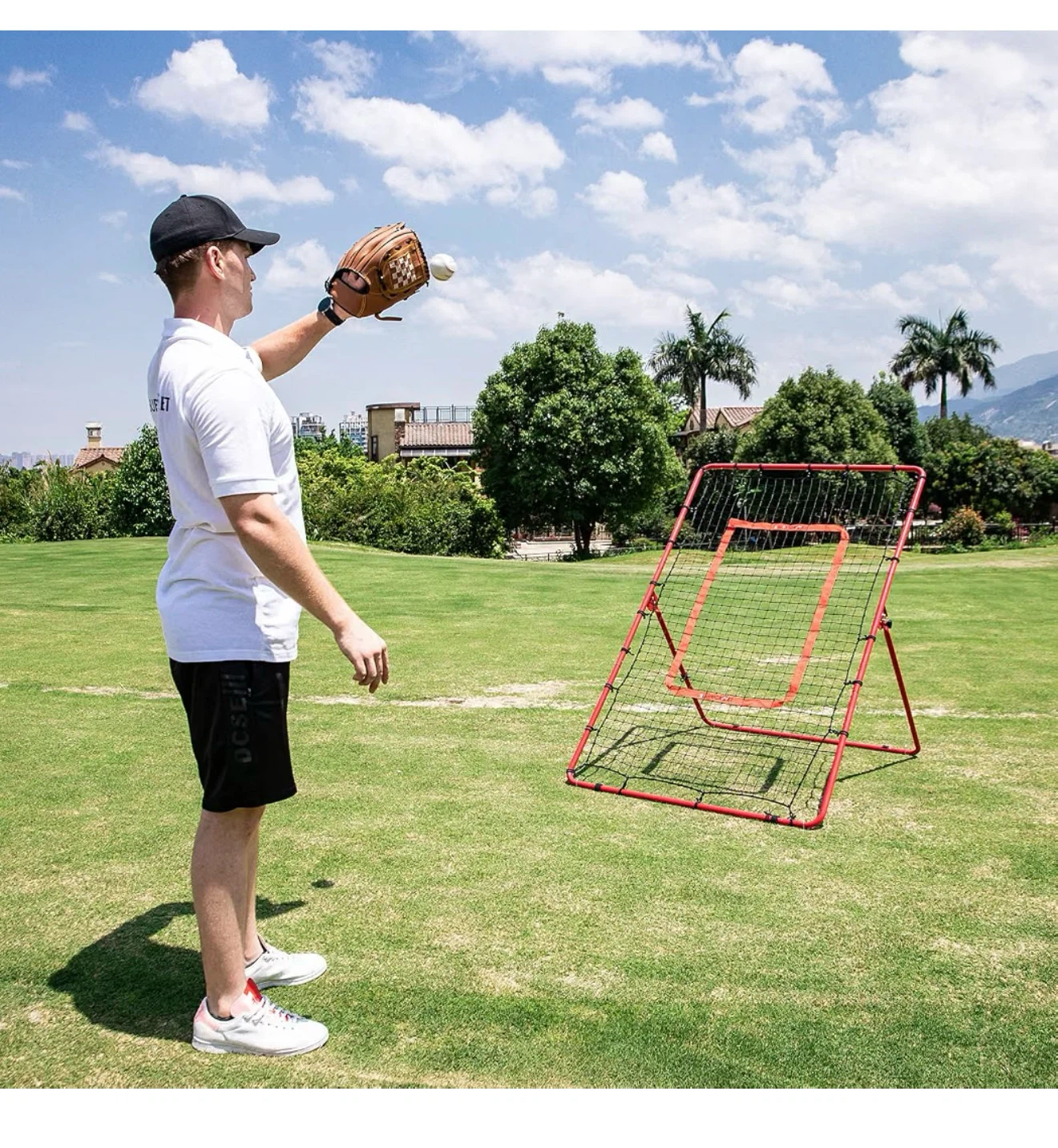 Superior-Set Pitch Back Rebounder Trainer - photo 5
