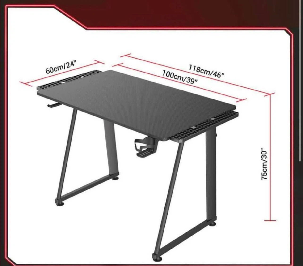 Gaming Desk and Chair Set - photo 3