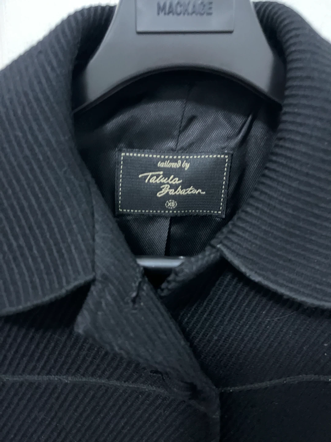 Talula Babaton" Black Wool Coat - photo 2