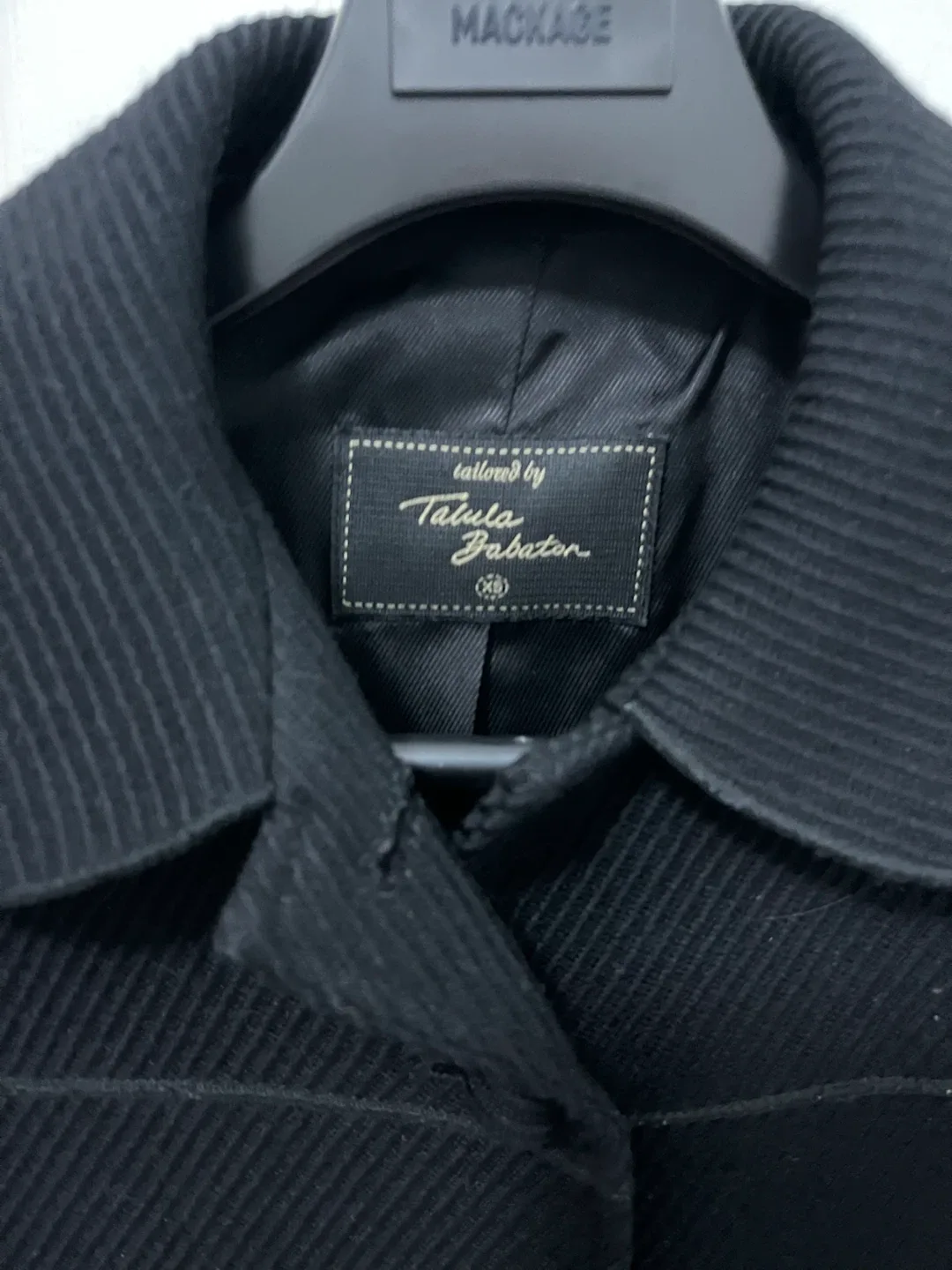 Talula Babaton" Black Wool Coat - photo 2