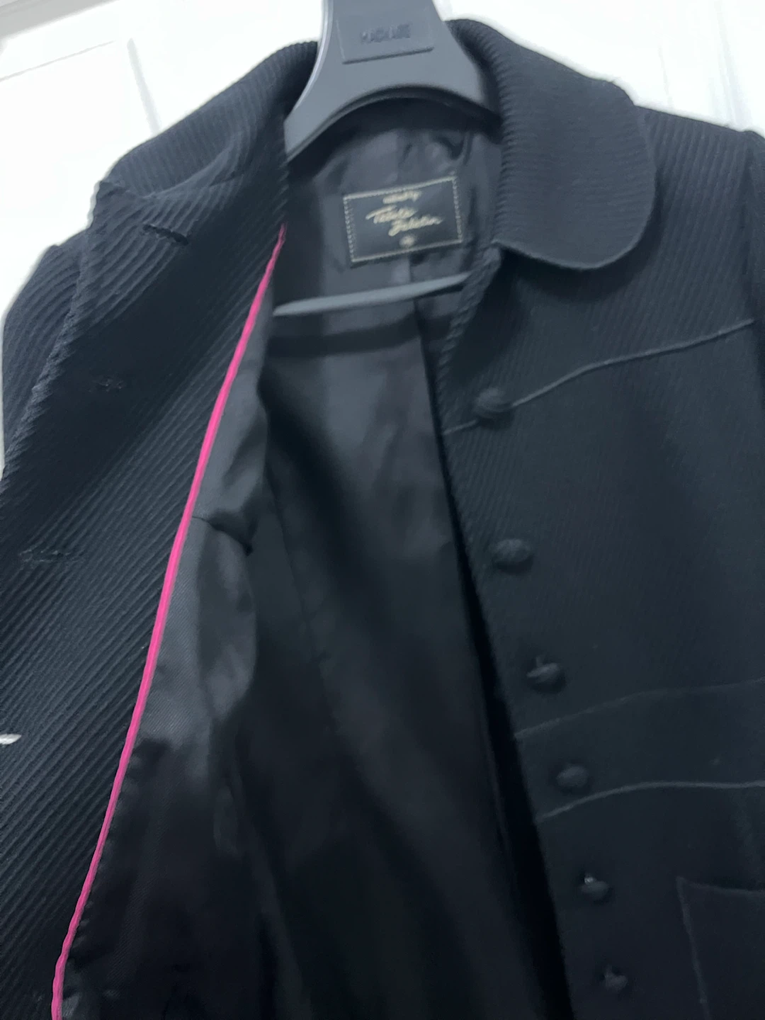 Talula Babaton" Black Wool Coat - photo 3