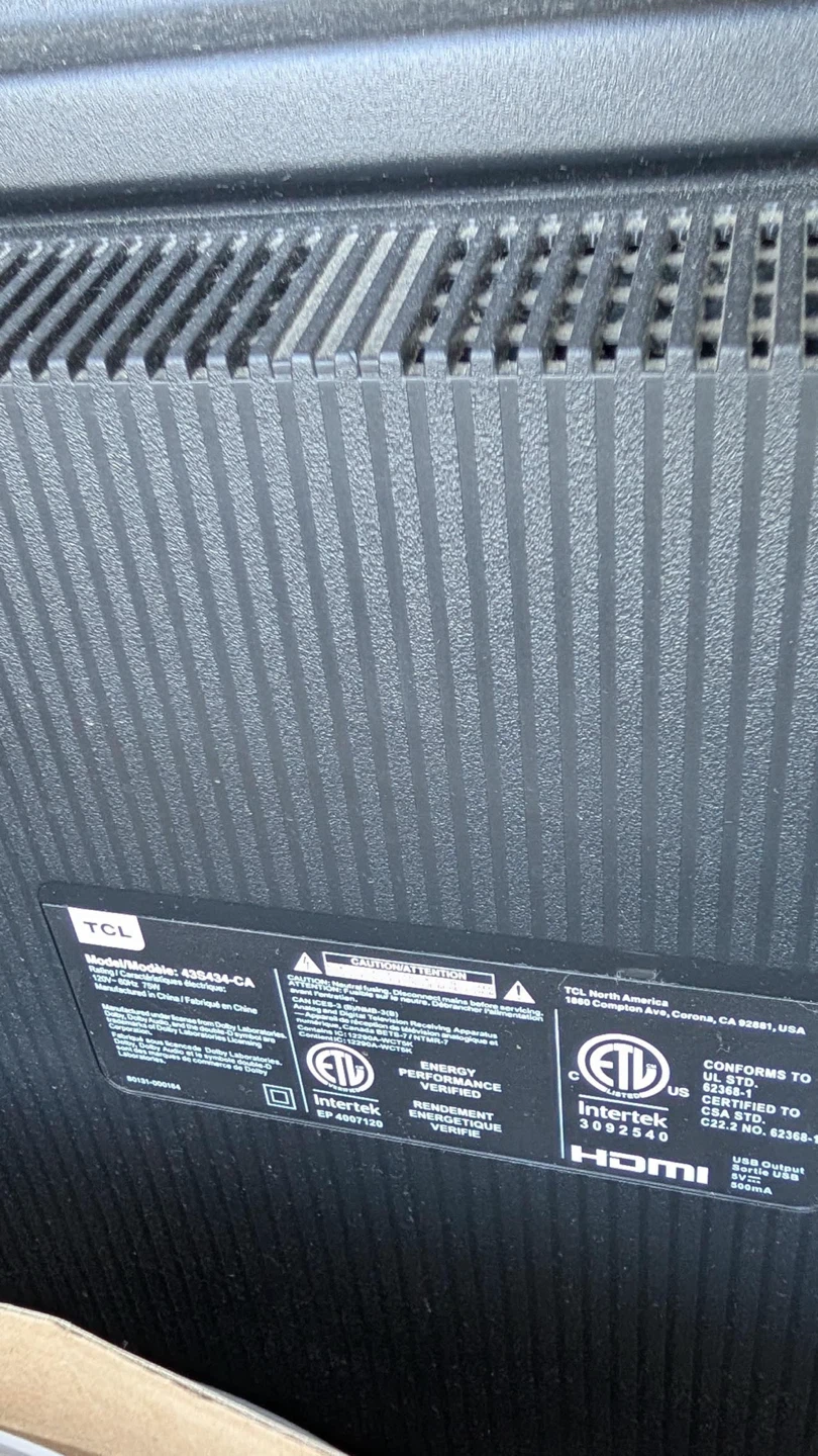 43-inch TCL 4K Smart TV - photo 2