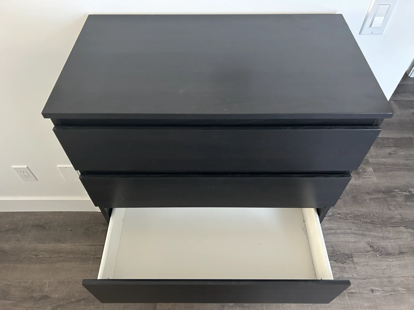 IKEA KULLEN dresser with 5 drawers in black colour - photo 4