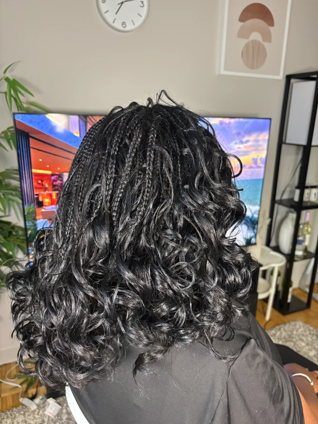 French curl braid - photo 2