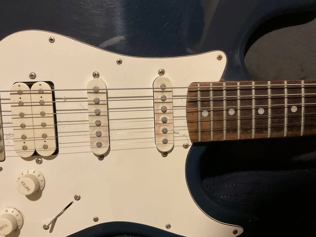 Rogue ST-4 HSS Electrical Guitar - Blue - photo 2