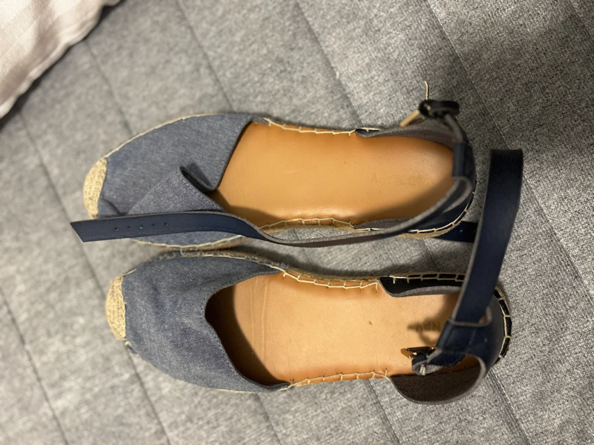 Old Navy Espadrille Flats and black Clark’s ankle boot - photo 3