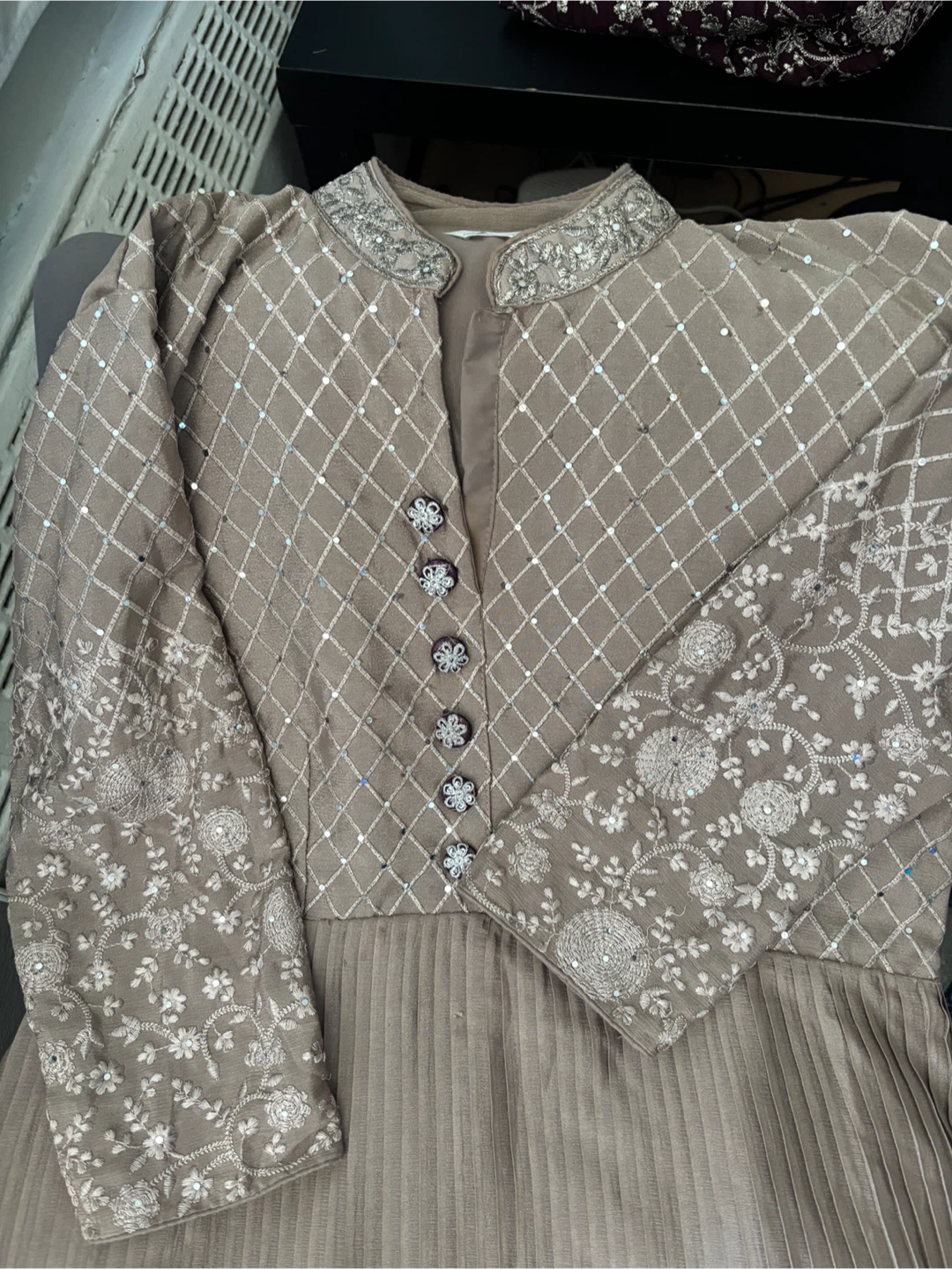 Elegant Embroidered 3-Piece suits
