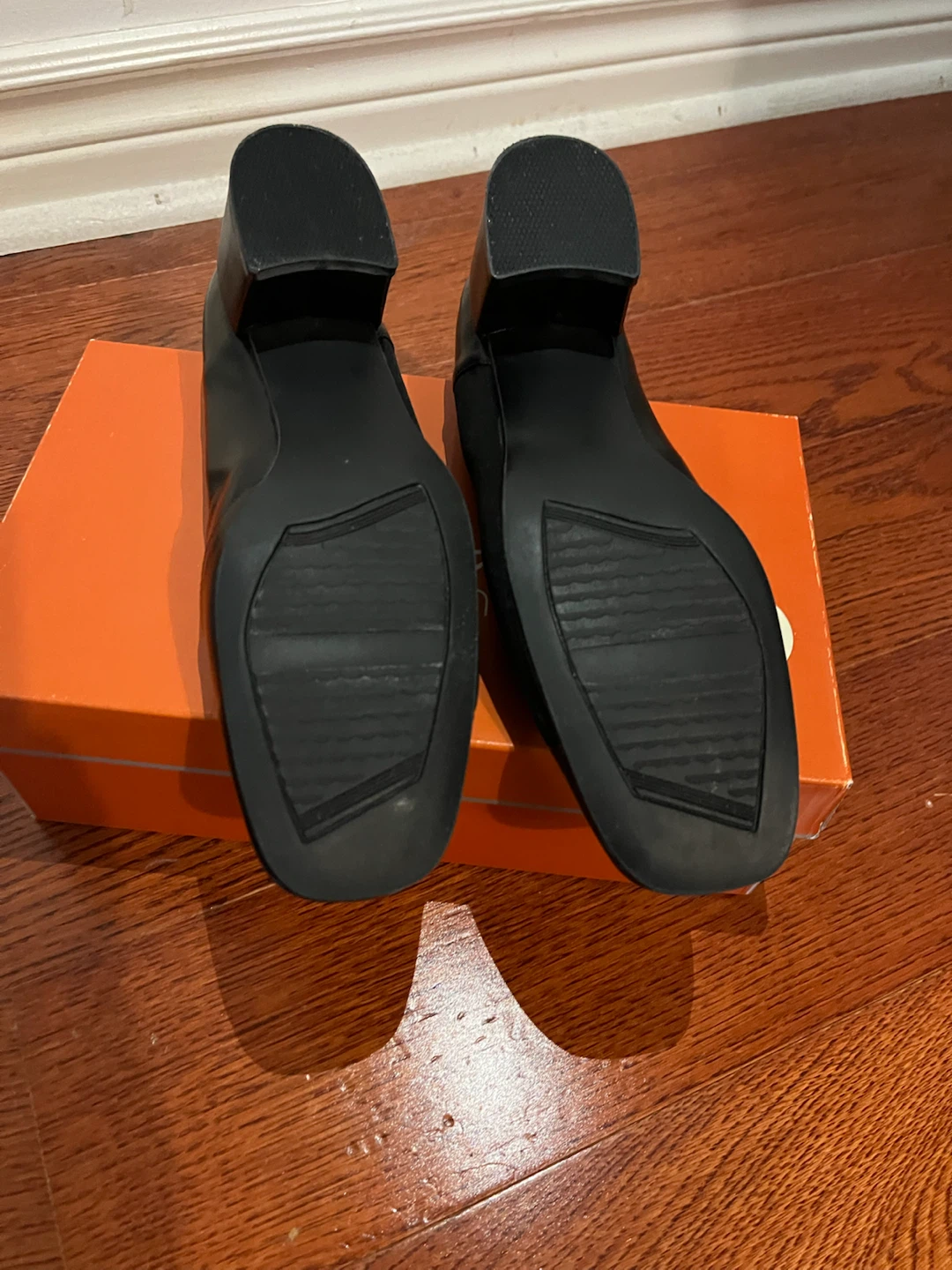 Pierre Michel Women's Black Loafer Heels - photo 2