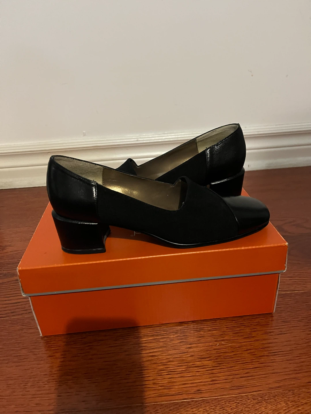 Pierre Michel Women's Black Loafer Heels - photo 4