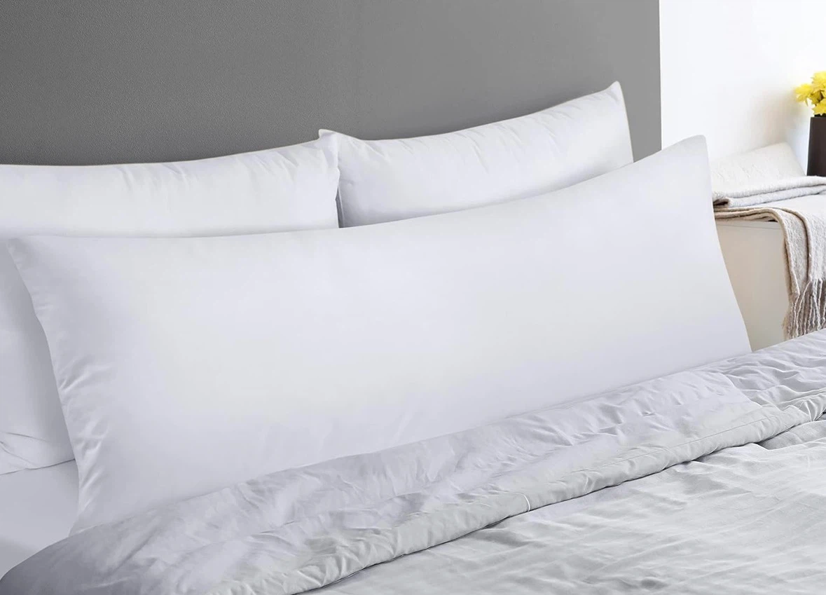Brand New - Utopia White Body Pillow - 54" x 20" - photo 3
