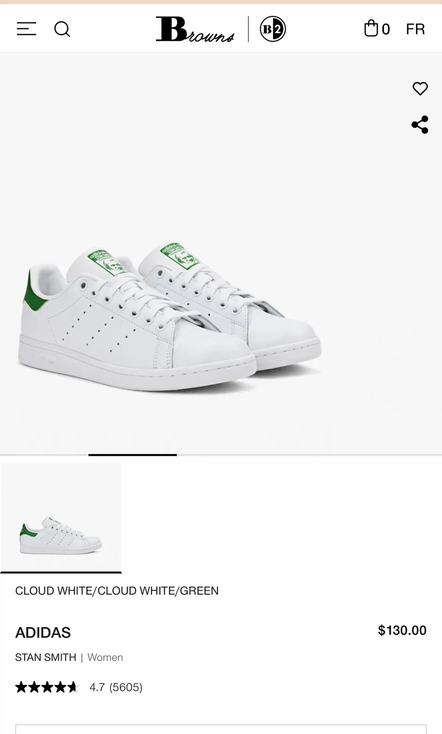 Brand new Adidas Stan Smith Women's Shoes - photo 5