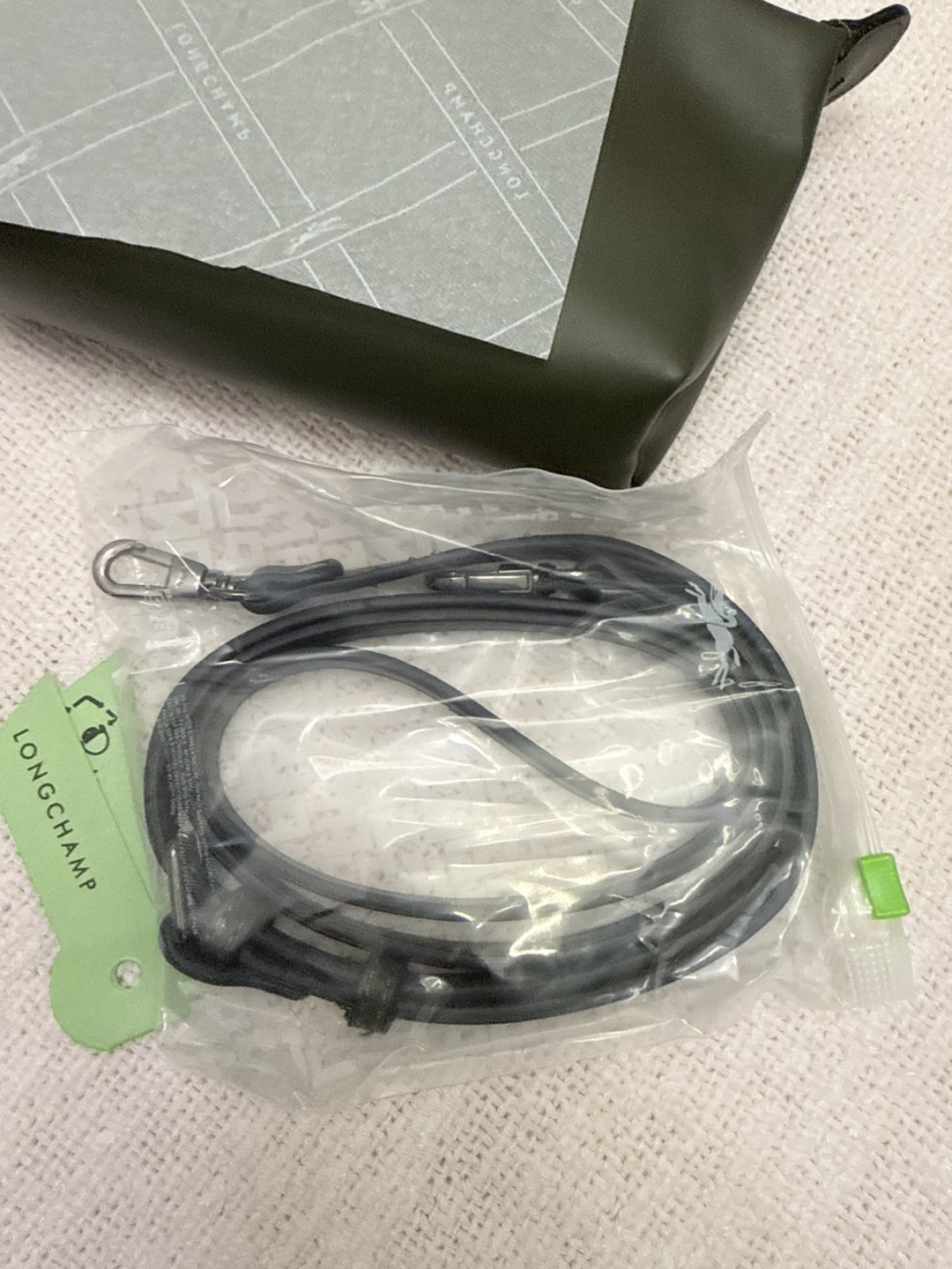 Longchamp Le Pliage Green Top Handle Bag - photo 5