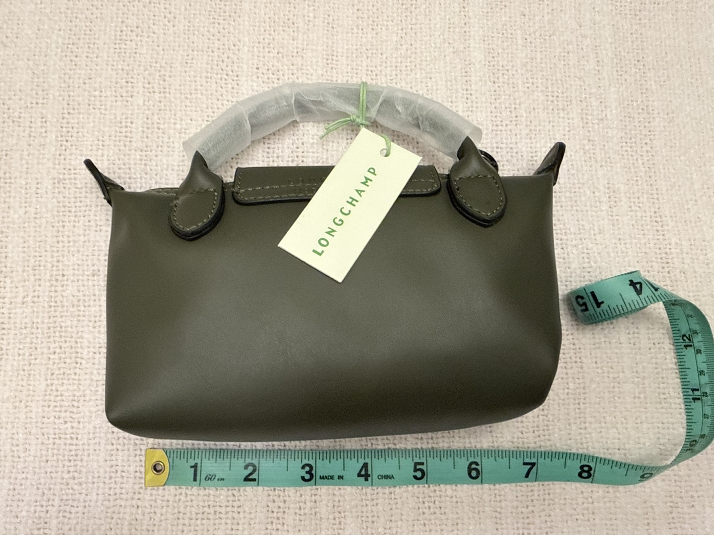 Longchamp Le Pliage Green Top Handle Bag - photo 2