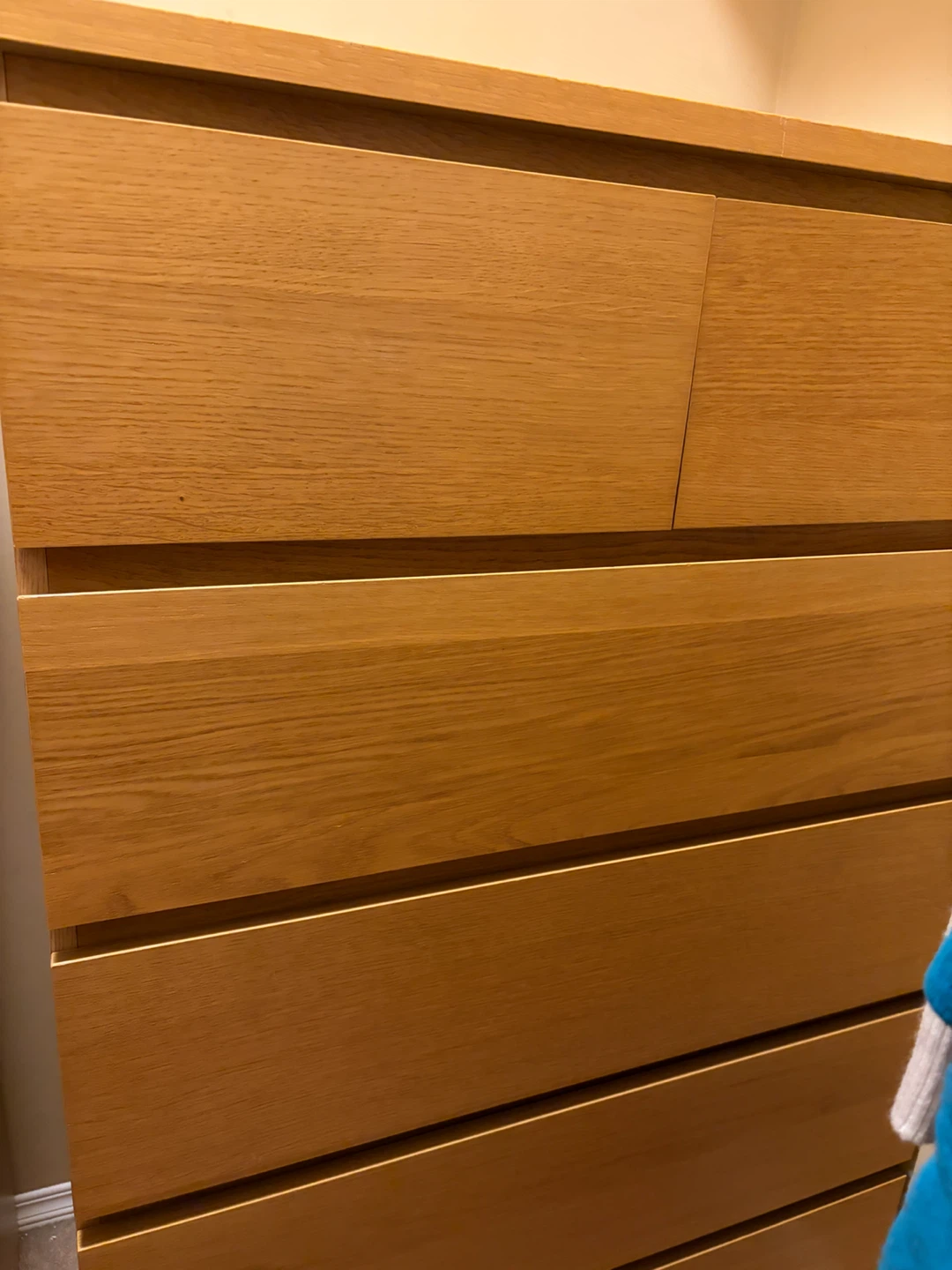 IKEA Malm 6-drawer oak dresser - photo 2
