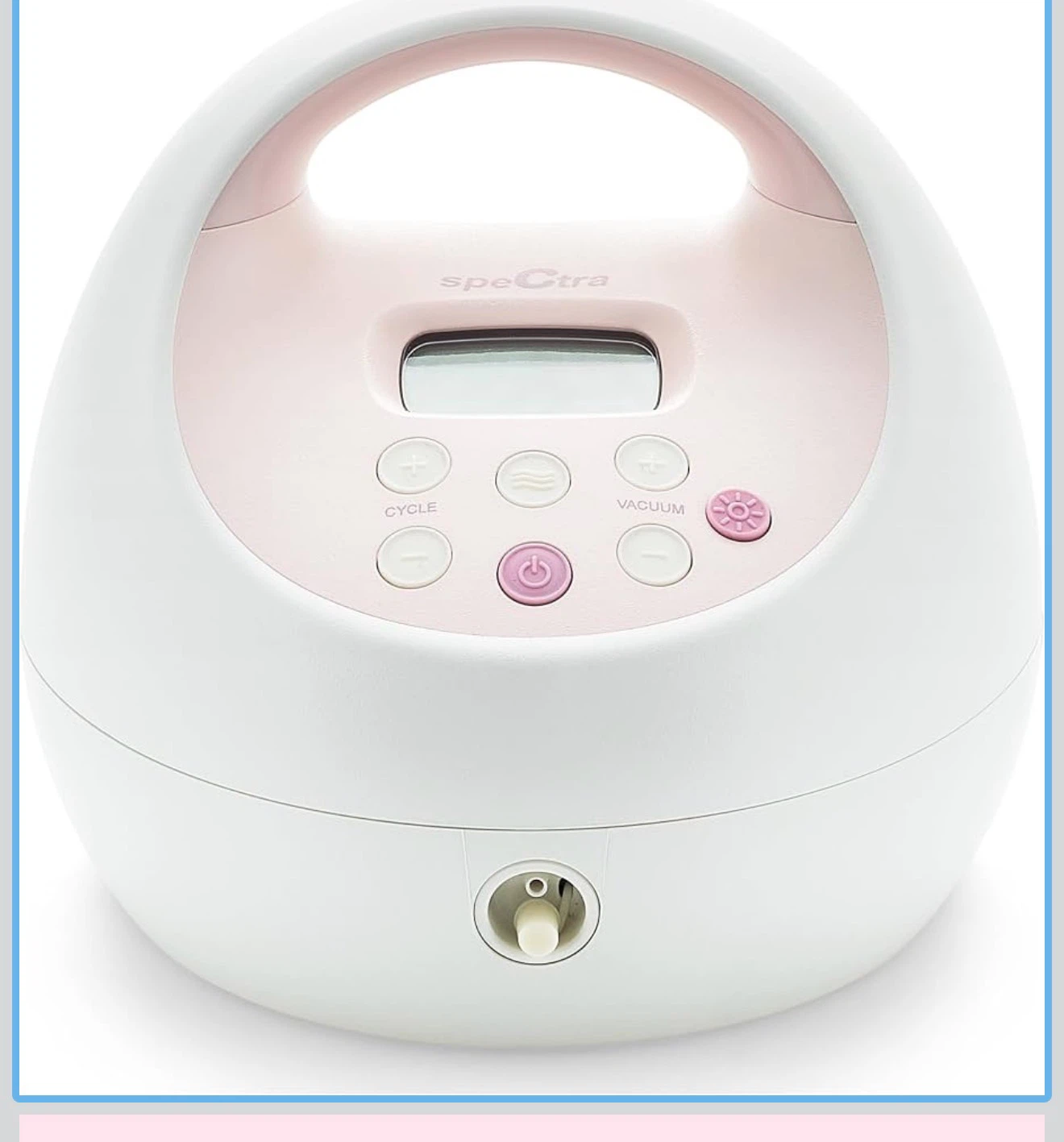 Spectra Pink Electric Breast Pump