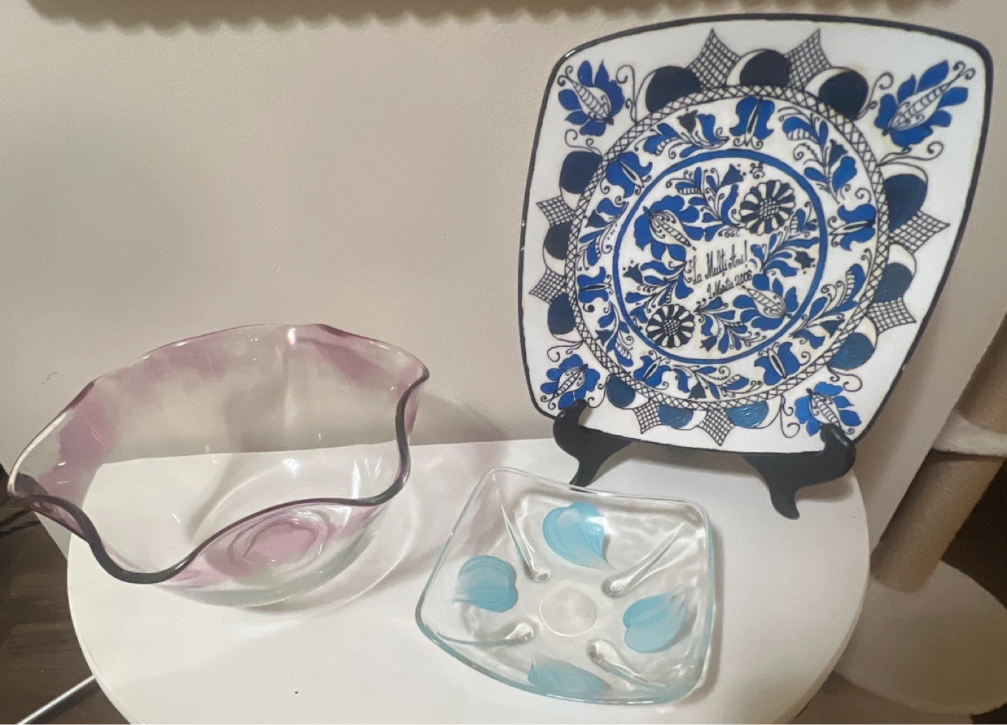Decorative Bowls / Plate Lot
