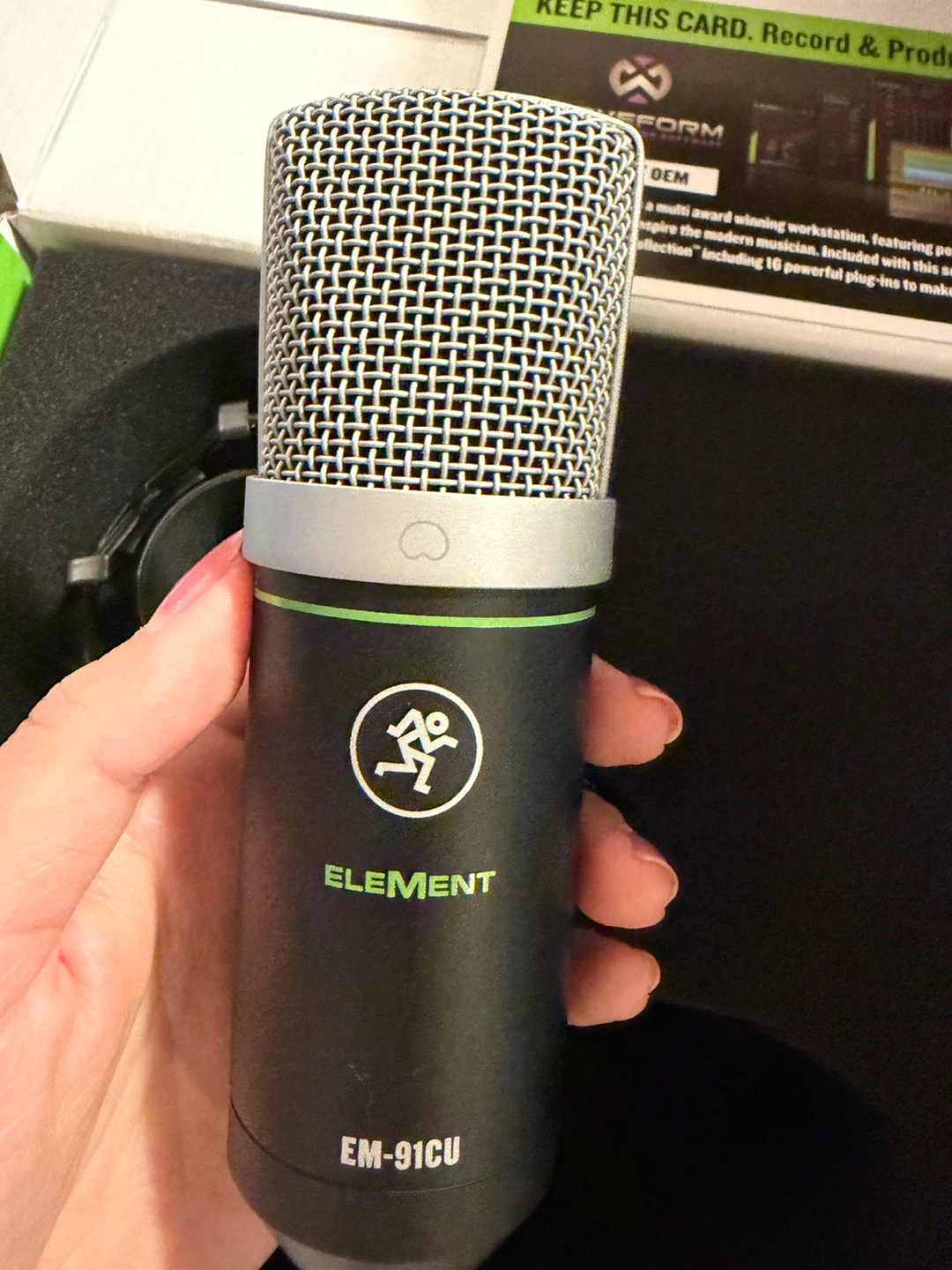 Mackie EM-91CU USB Condenser Microphone - photo 4