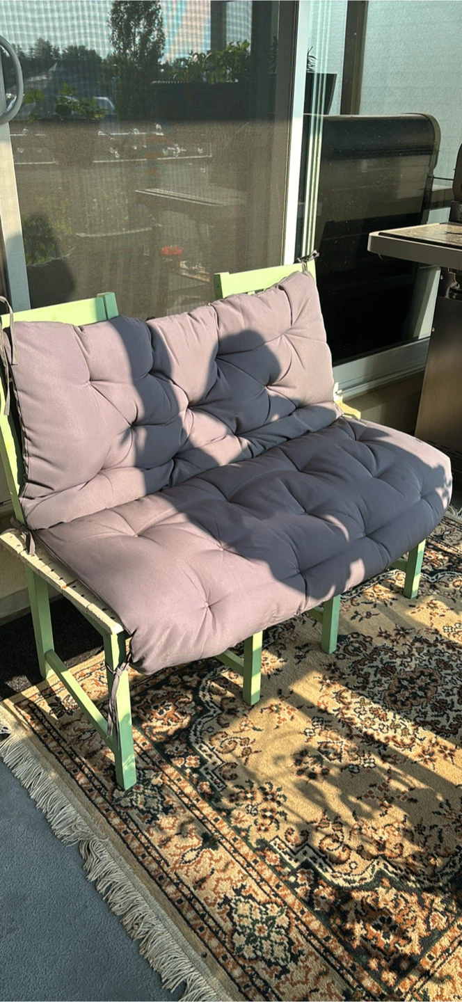 DIY Bench Seat with Backrest - photo 2