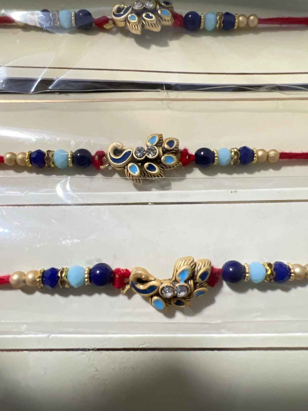 Rakhi Bracelets with Peacock Design - photo 2